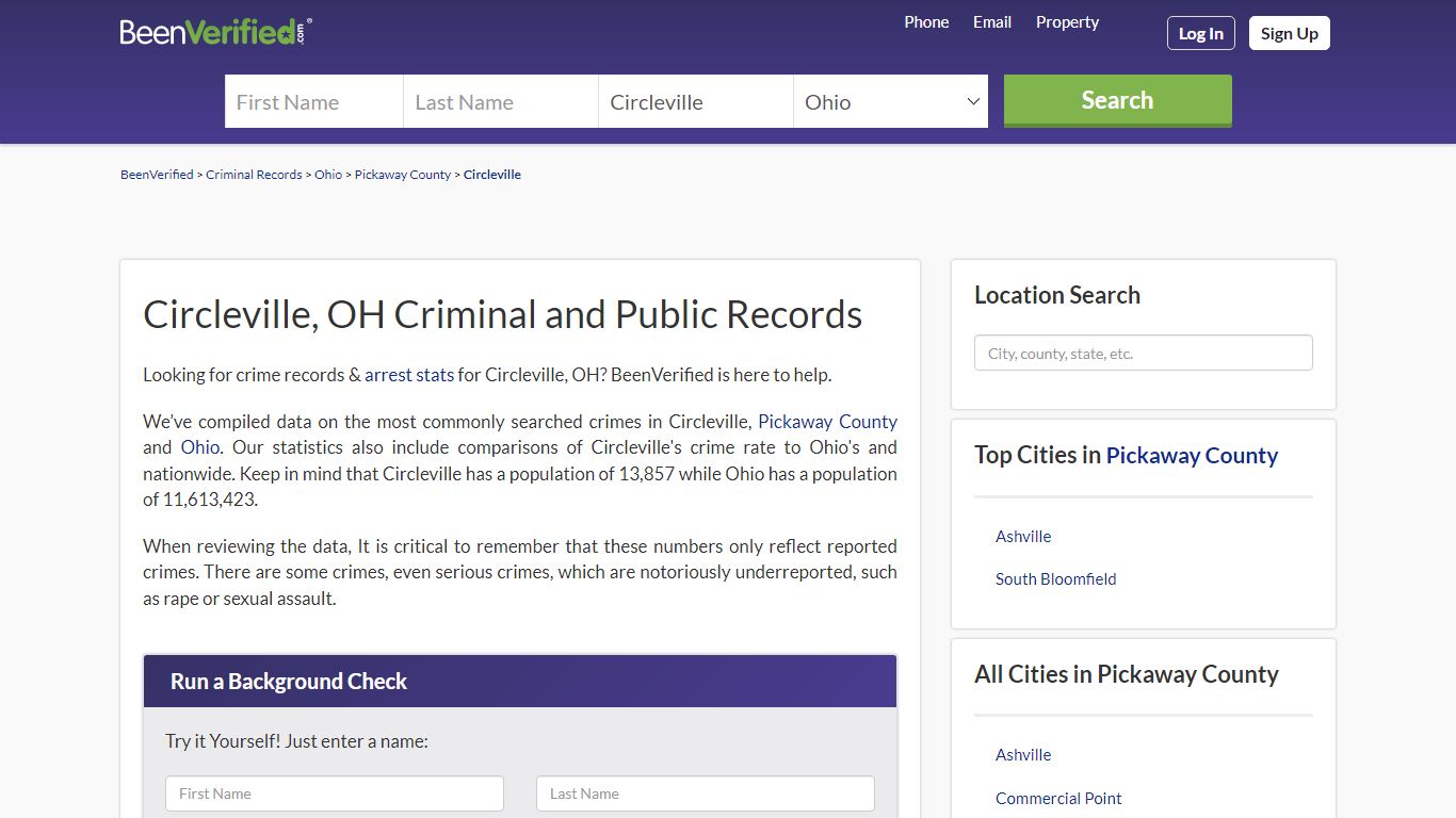 Circleville Public Records (OH) - Court & Criminal Records ...